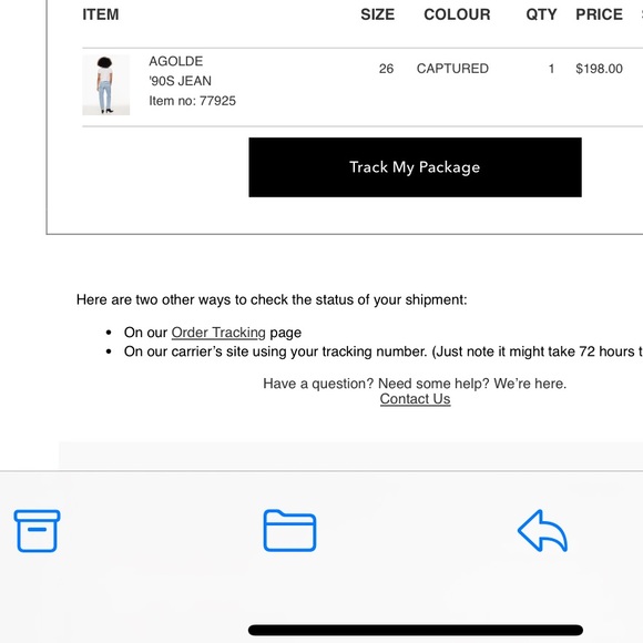 Agolde 90s jeans in shade “captured” - Picture 8 of 8